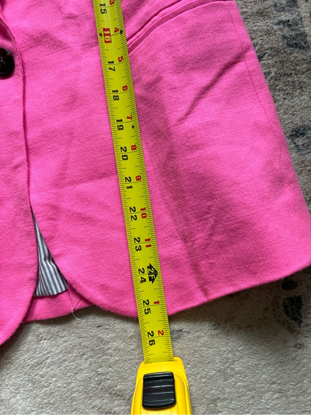 J. Crew parke pink wool blazer size 4 - Picture 10 of 12